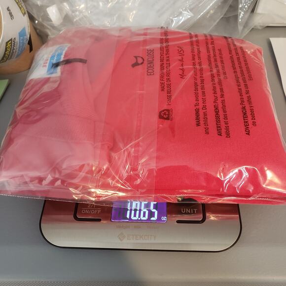 Champion Shirt Mens Extra Large Short Sleeve Pullover Cotton Red Crew Neck Long - Picture 14 of 14